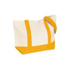 Yellow Medium Snap Tote