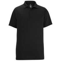 Edwards Men's Black Snag-Proof Short Sleeve Polo
