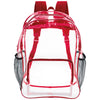 BIC Red Clear Backpack