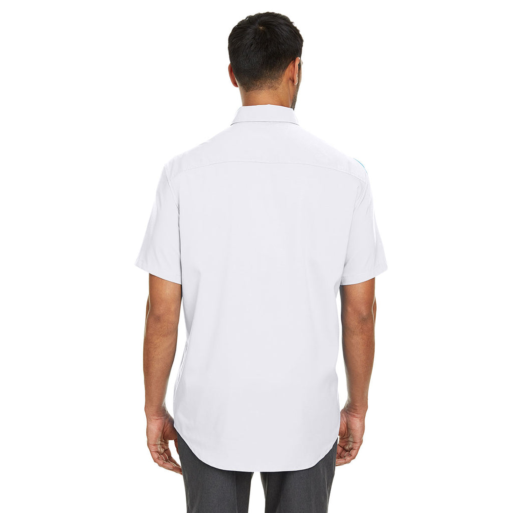 Columbia Men's White Utilizer II Solid Performance Short-Sleeve Shirt