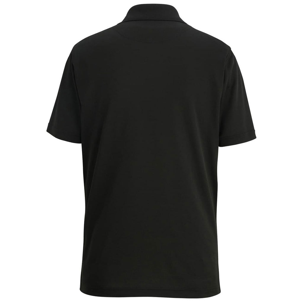 Edwards Men's Black Airgrid Snag-Proof Mesh Polo