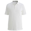 Edwards Men's White Airgrid Snag-Proof Mesh Polo