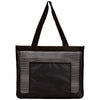 BIC Black Landscape Mesh Tote