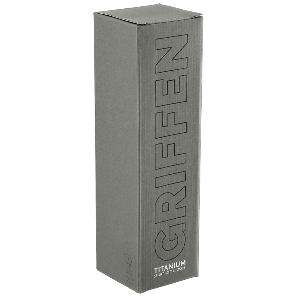 Leeds Silver Griffen Titanium Sport Bottle 25oz