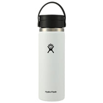 Hydro Flask White Wide Mouth 20 oz Bottle with Flex Sip Lid