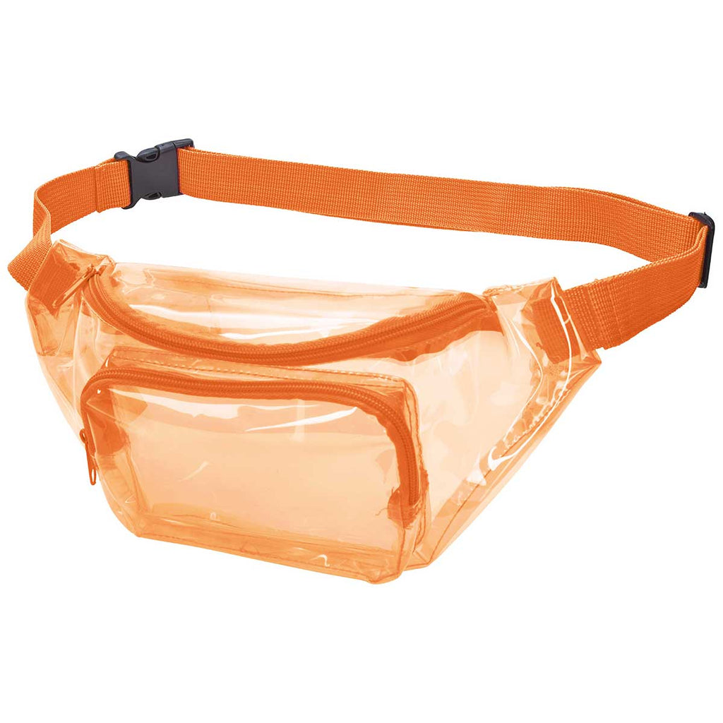 BIC Orange Translucent Color Fanny Pack