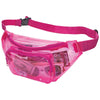 BIC Pink Translucent Color Fanny Pack