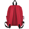 Good Value Red Tri-Color Zipper Backpack