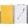 Souvenir Black Notebook with Vertex Pen