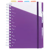 Souvenir Purple Notebook with Vertex Pen