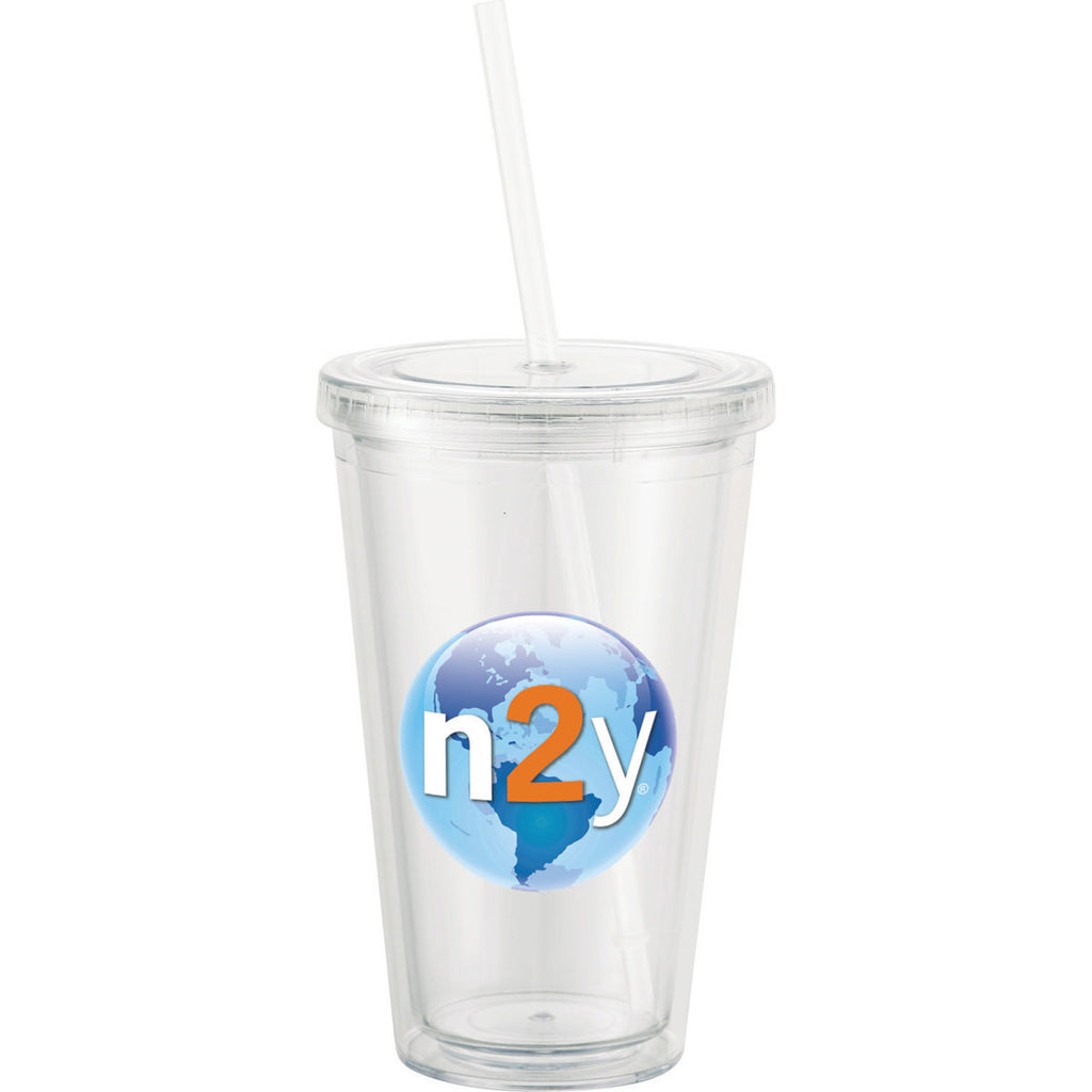 Leed's Clear Sedici Tumbler 16oz