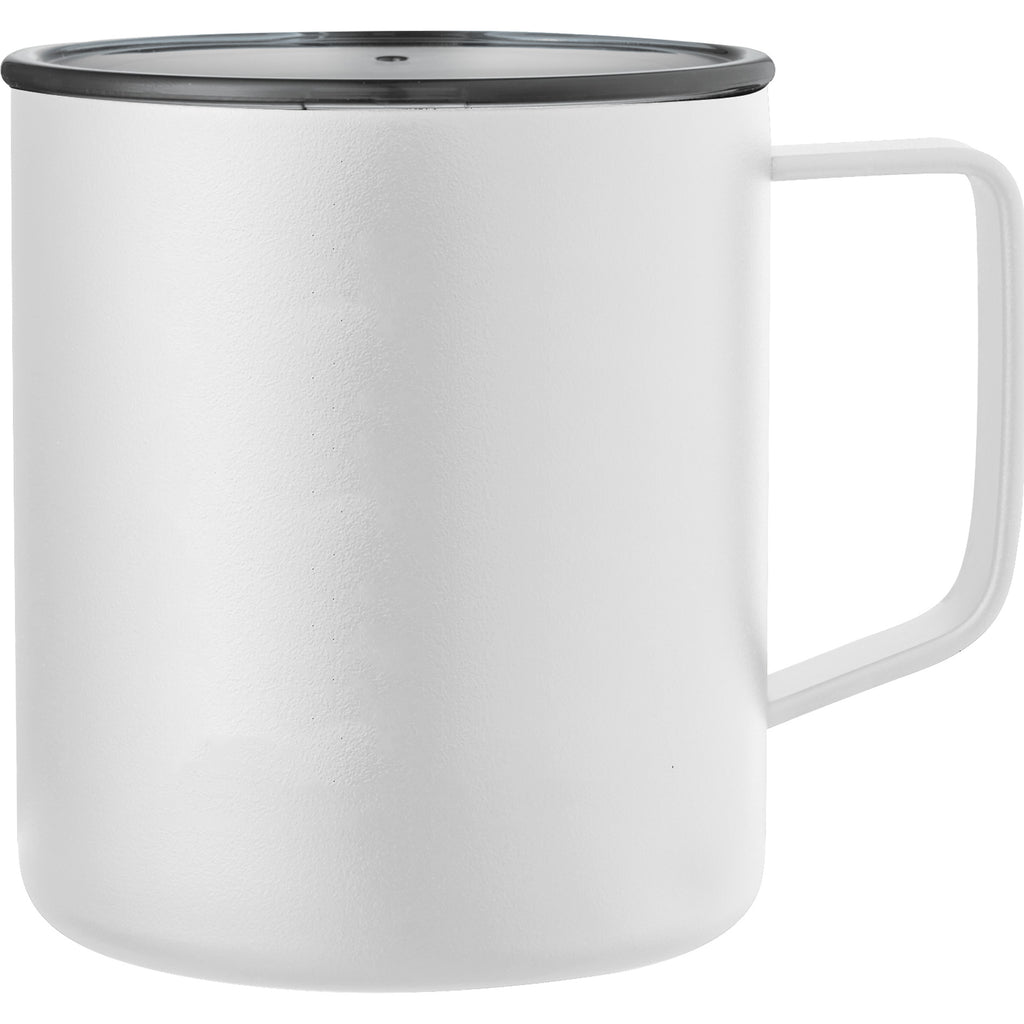 Leed's White Rover Copper Vacuum Insulated Camp Mug 14oz