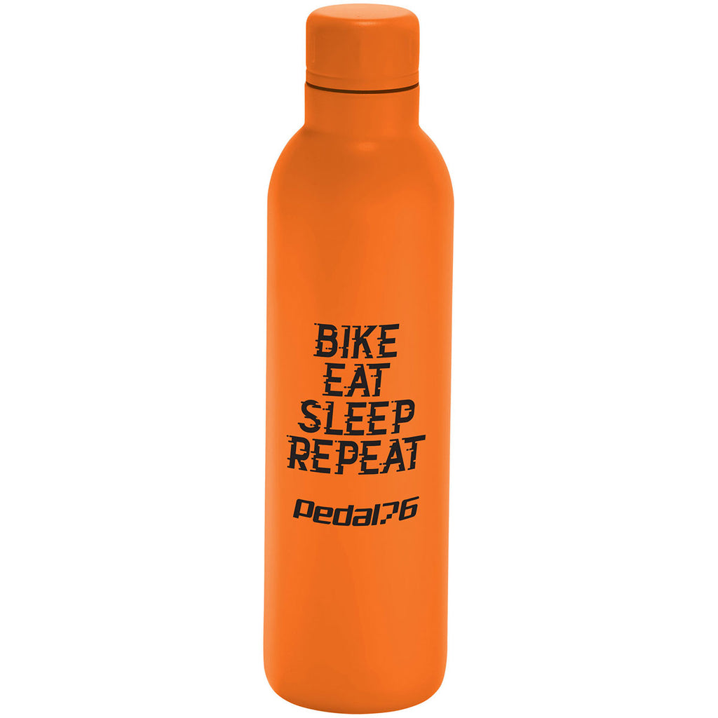 Leed's Orange Thor Copper Vacuum Insulated Bottle 17oz