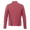 Elevate Men's Vintage Red Heather/Black Dege Eco Knit Half Zip