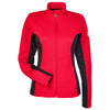 Spyder Women's Red/Black Full Zip Sweater