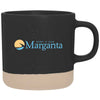 ETS Black 11 oz Clay Mug