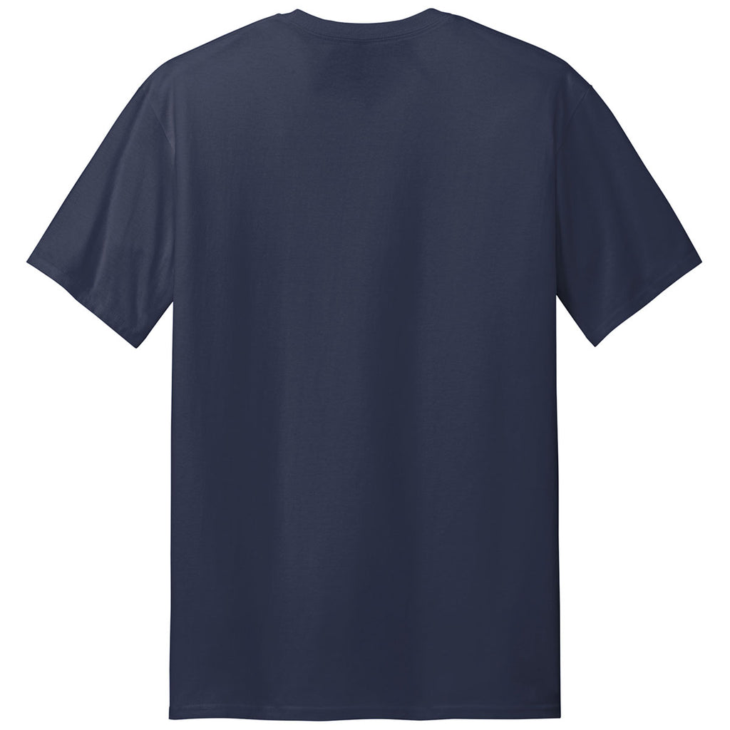 Gildan Men's Navy Tall 100% US Cotton T-Shirt