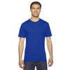 American Apparel Unisex Royal Blue Fine Jersey Short-Sleeve T-Shirt