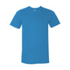 American Apparel Unisex Teal Fine Jersey Short Sleeve T-Shirt