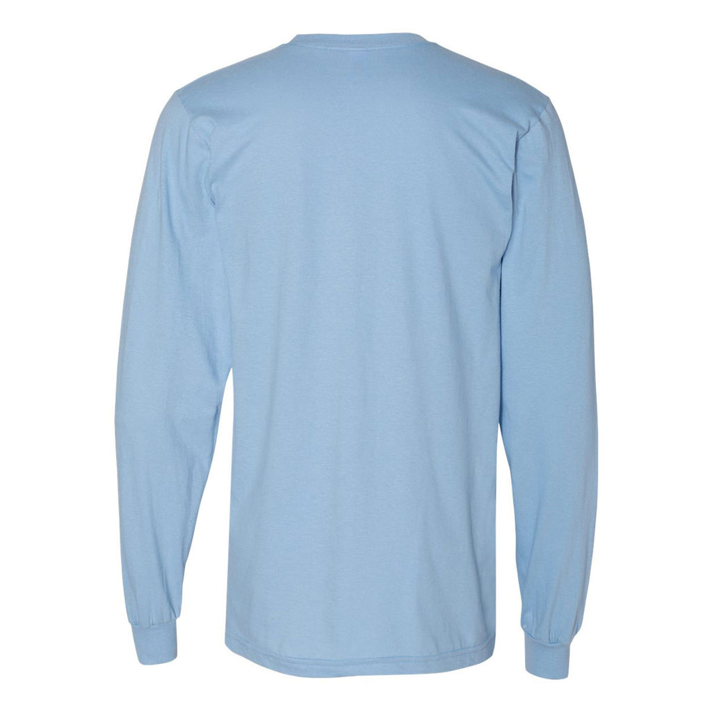 American Apparel Unisex Baby Blue Fine Jersey Long Sleeve T-Shirt