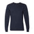 American Apparel Unisex Navy Fine Jersey Long Sleeve T-Shirt