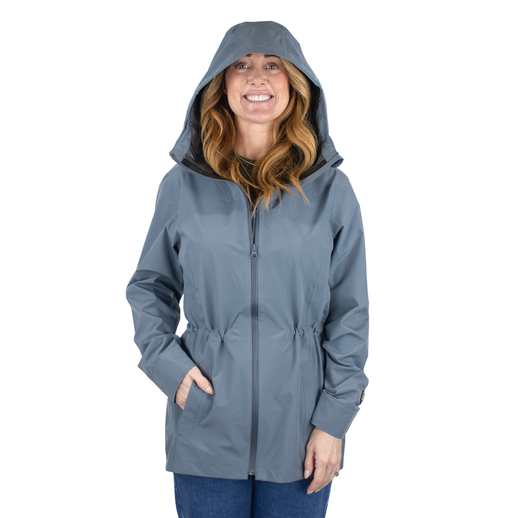 48-Hour Zusa Women's Charcoal North Shore Rain Jacket