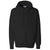 Weatherproof Men's Black Cross Weave Hooded Sweatshirt