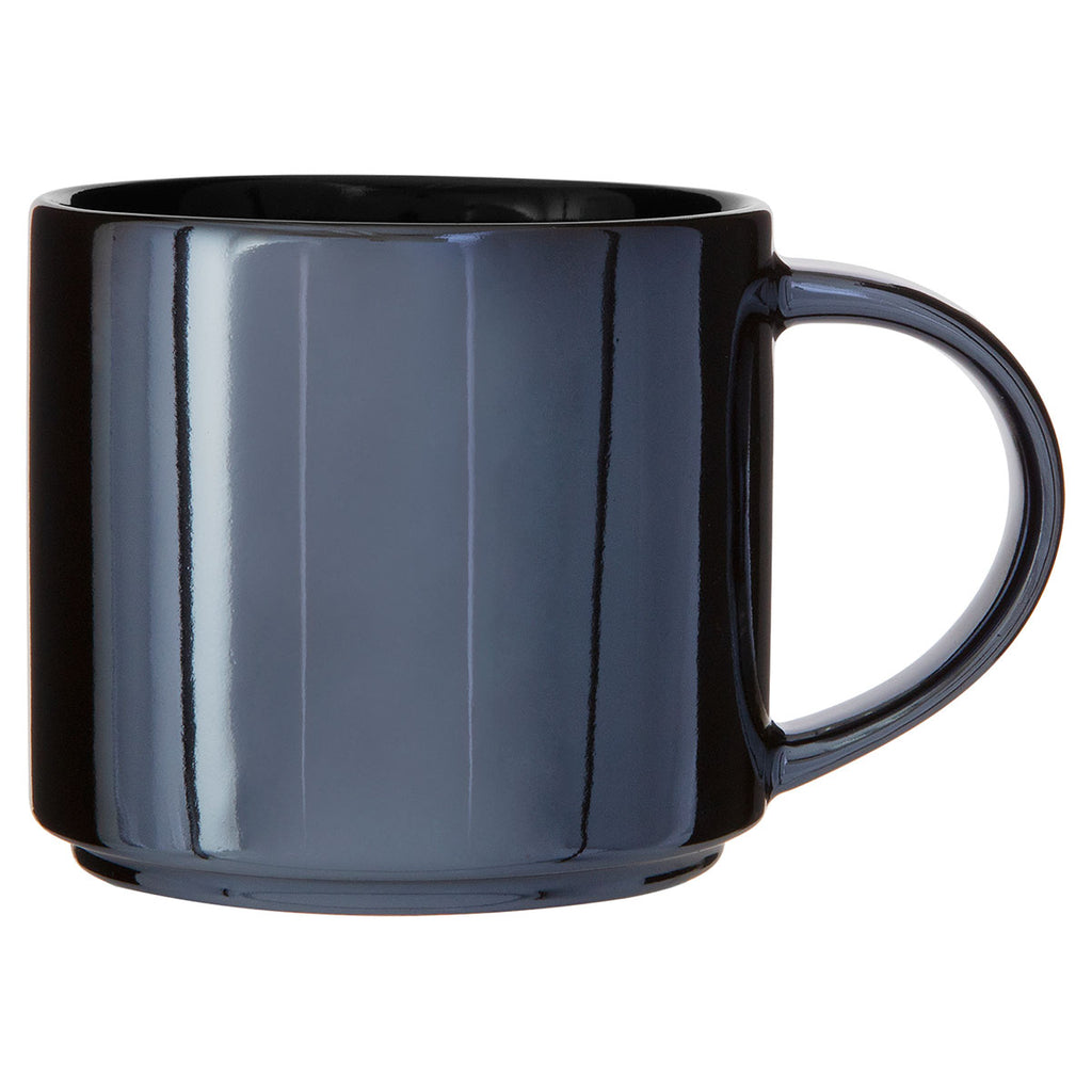 ETS Gunmetal/Black Monaco Metallic Mug 16 oz