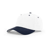 Richardson White/Navy On-Field Combination Pro Twill Snapback