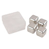 Hit Silver Stainless Steel Ice Cubes in Clear Case