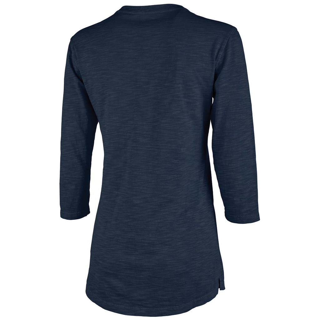 Charles River Women's Navy Freetown Henley