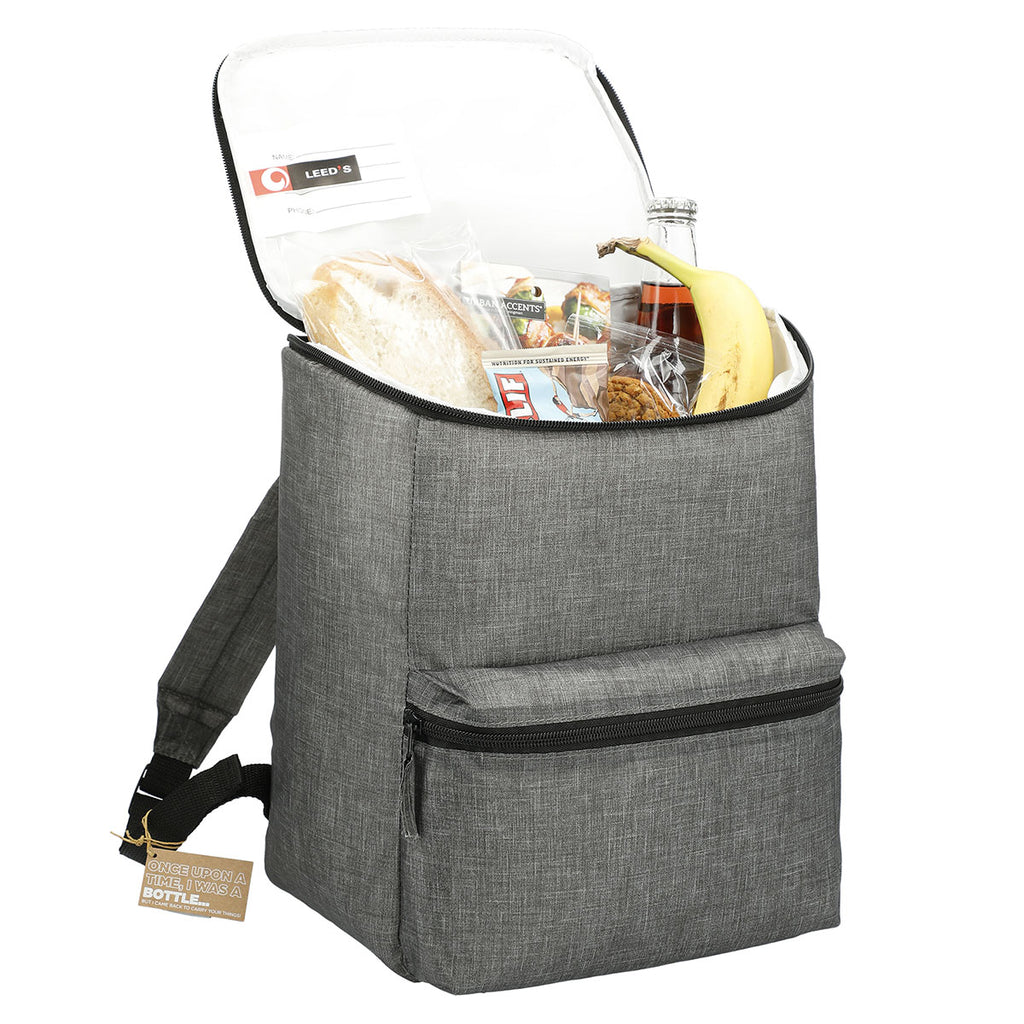 Leed's Charcoal Excursion Recycled Backpack Cooler