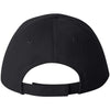 Sportsman Black Wool Blend Cap