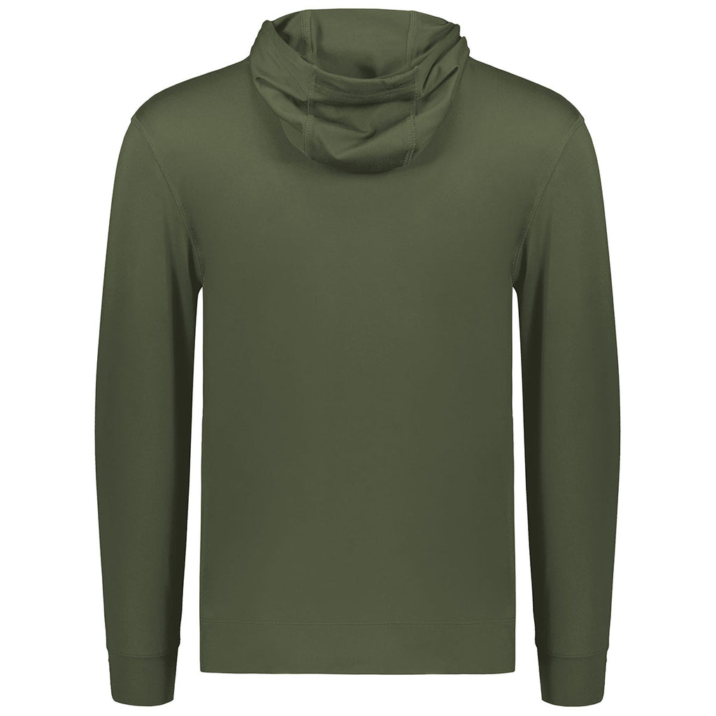 Holloway Men's Olive Ventura Soft Knit Hoodie