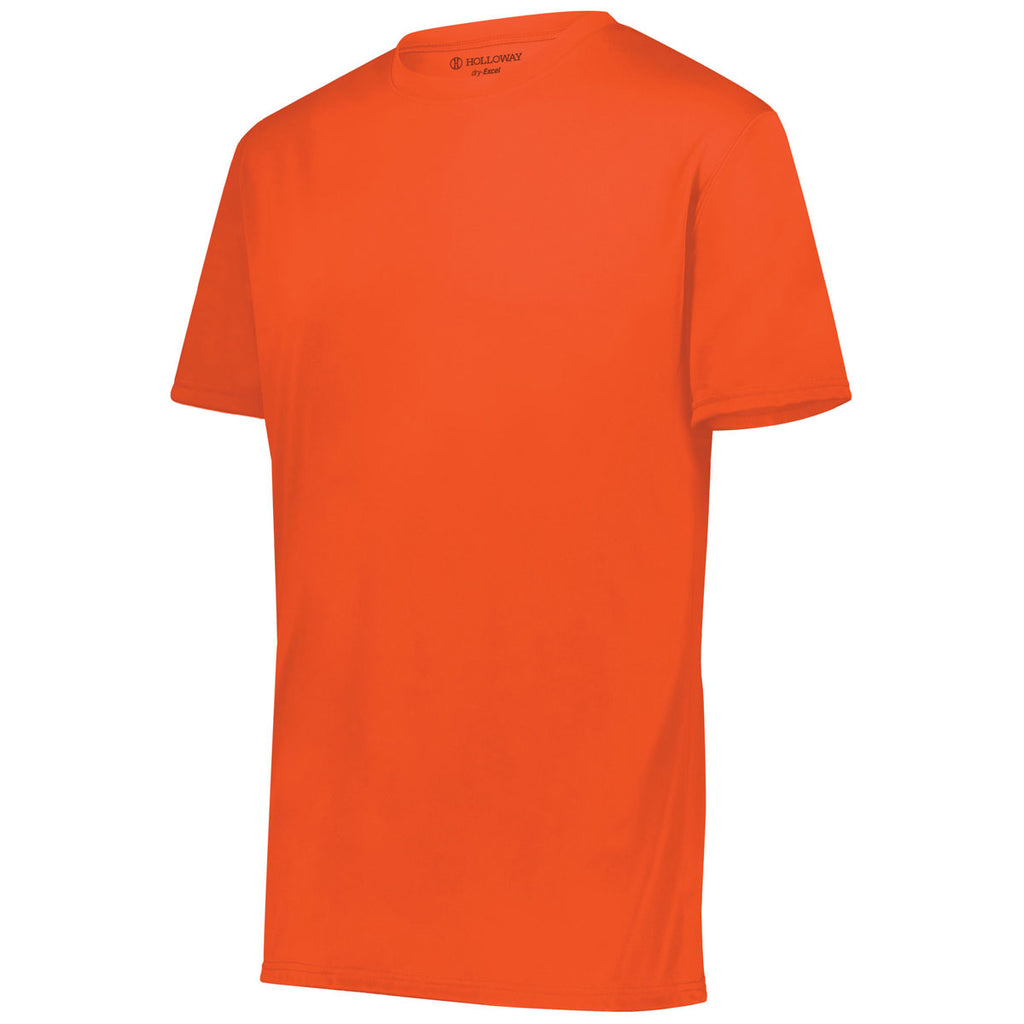 Holloway Men's Electric Orange Momentum Tee