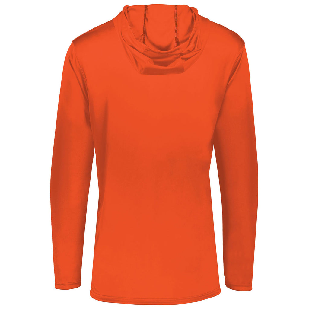 Holloway Men's Orange Momentum Hoodie