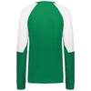 Holloway Women's Kelly/White Momentum Team Fleece Crew