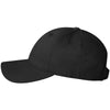 Sportsman Black Twill Cap