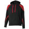 Holloway Men's Black/Scarlet Prospect Hoodie