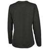 Charles River Women's Black Comfort-Core Long-Sleeve Crew