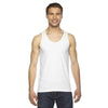 American Apparel Unisex White Fine Jersey Tank