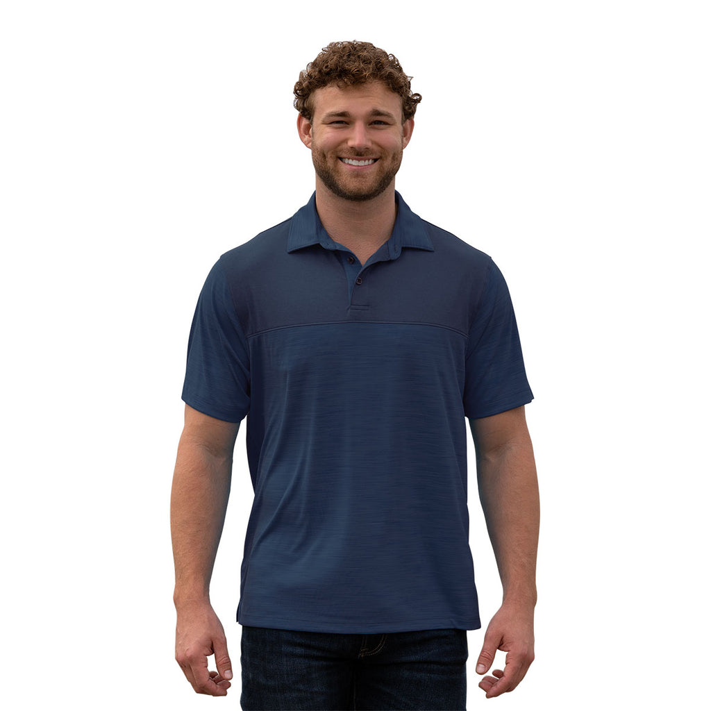 Vansport Men's Navy Pro Horizon Polo