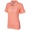 Vansport Women's Orange Pro Eagle Polo