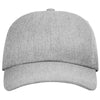 Richardson Heather Grey Premium Cotton Dad Hat