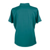 Vansport Women's Teal Omega Solid Mesh Tech Polo