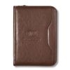 Gemline Brown Deluxe Executive Vintage Leather Padfolio