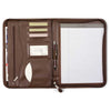 Gemline Brown Deluxe Executive Vintage Leather Padfolio