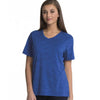 Charles River Women's Royal Space Dye Performance Tee