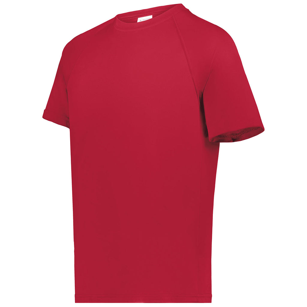 Augusta Sportswear Men's Scarlet Attain Wicking Short-Sleeve T-Shirt