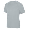 Augusta Sportswear Men's Silver Attain Wicking Short-Sleeve T-Shirt